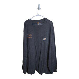 Carhartt Shirt Men 2XL Heathered Original Fit Gorpcore Camping Fishing Hunt K126